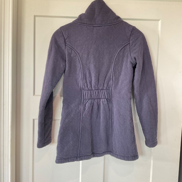 The North Face Caroluna Quilted Jacket Fleece Lined Black Full Zip Coat Size XS - Picture 2 of 12